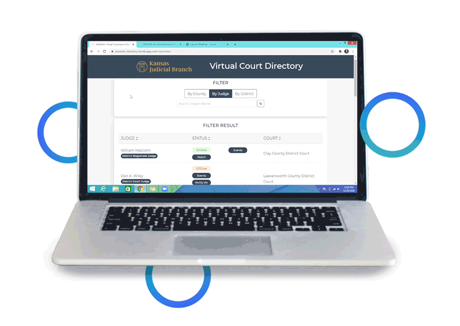 Virtual Court Directory